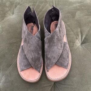 Born Iwa suede sandals.
